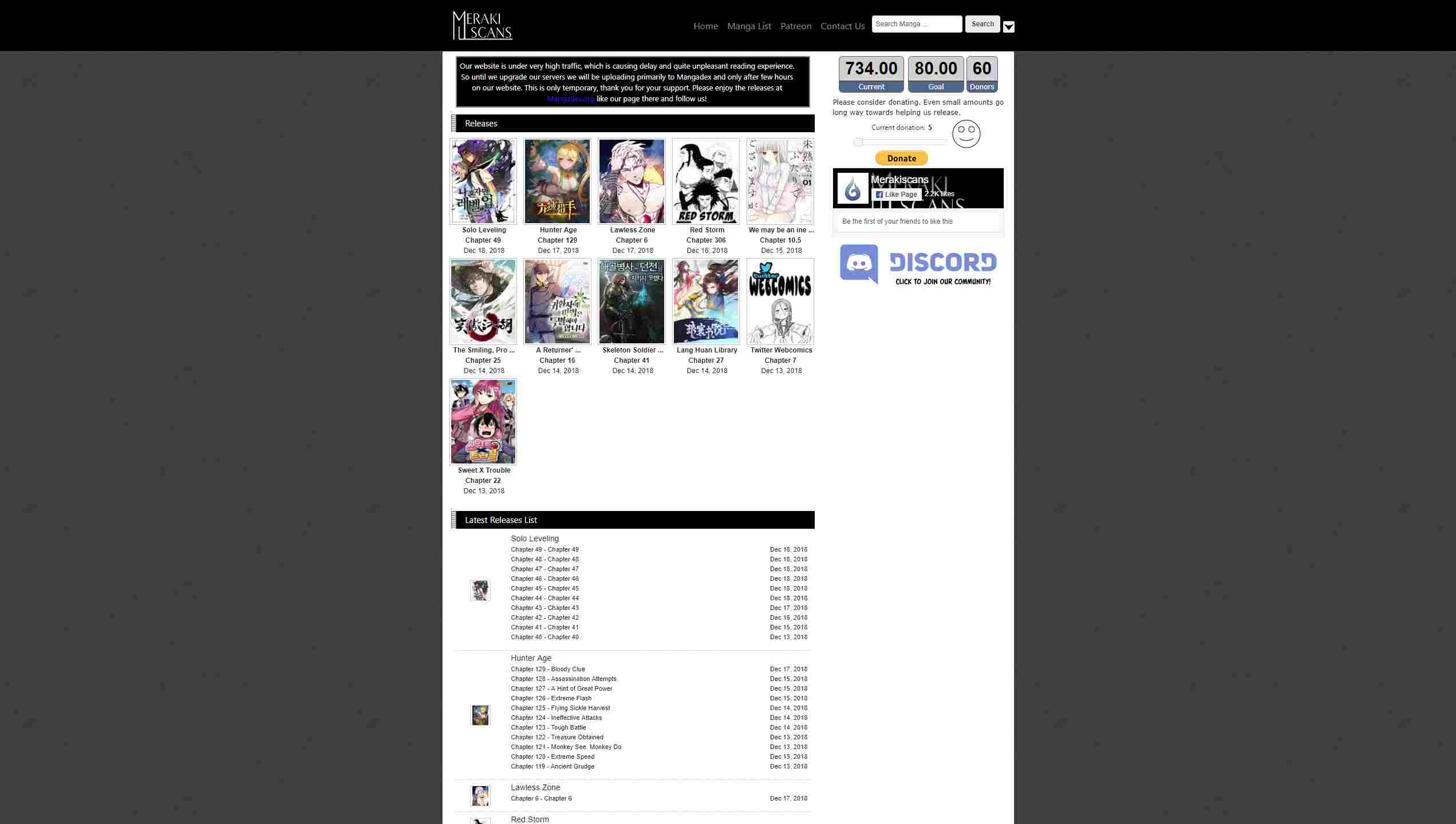 Meraki Scans